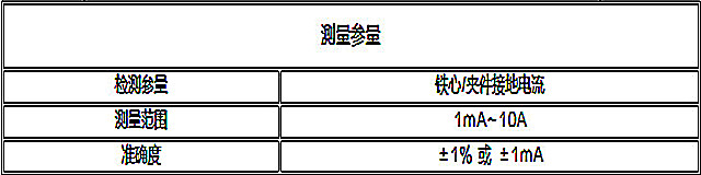 变压器铁芯接地电流在线监测装置技术参数