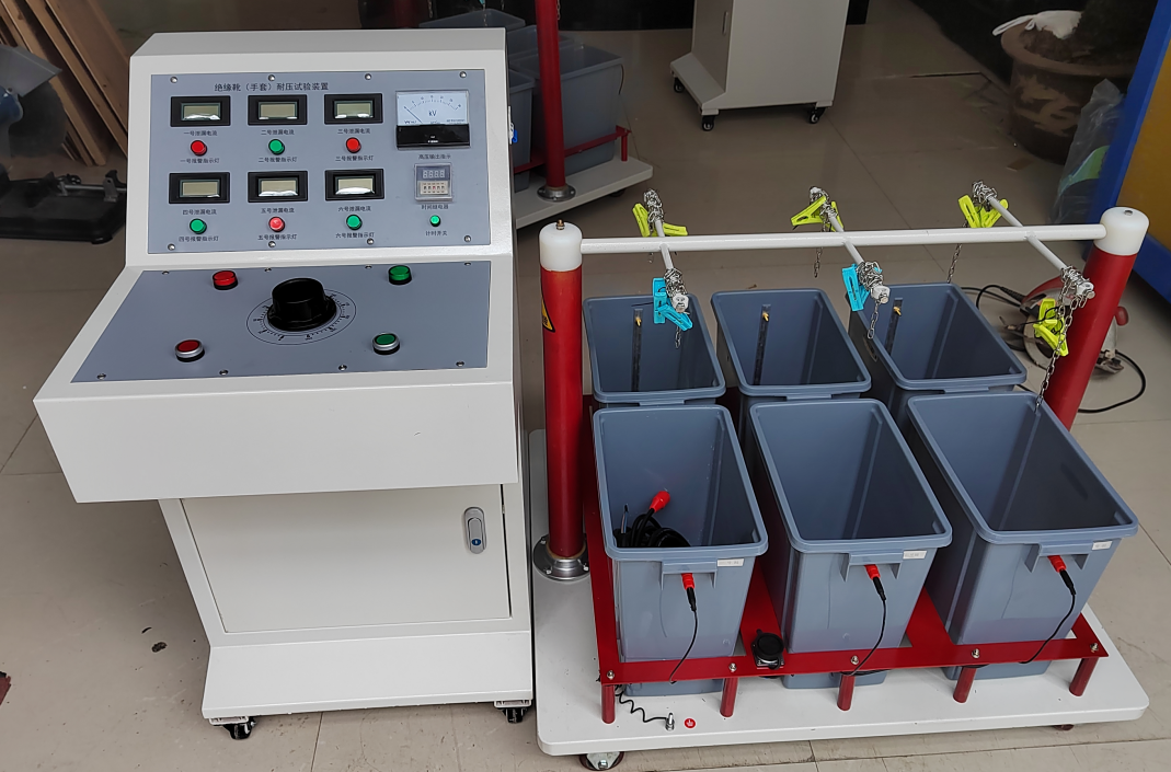 绝缘靴绝缘手套测试仪使用特别提示与注意事项(图2) 绝缘靴绝缘手套测试仪使用特别提示与注意事项(图2)