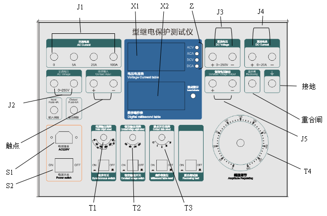 继电保护测试仪使用说明(图2) 继电保护测试仪使用说明(图2)