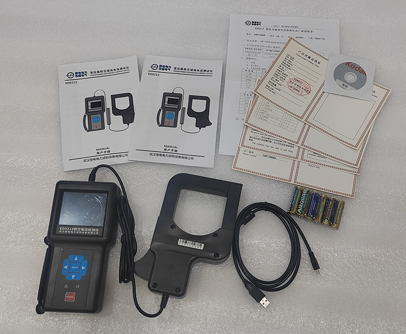 智能铁芯电流检测仪使用方法及注意事项(图1)