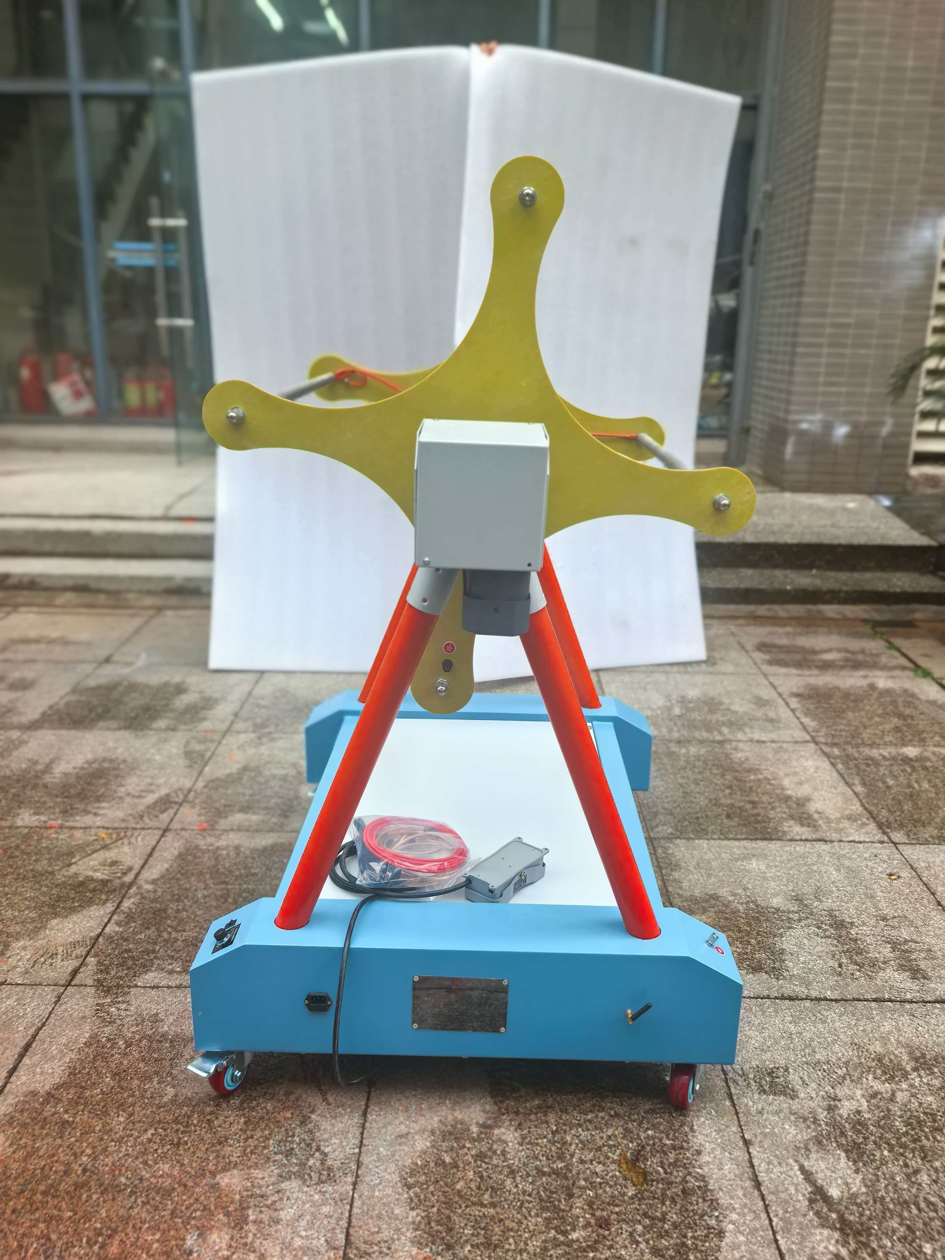 电动绝缘绳测试支架(图1)