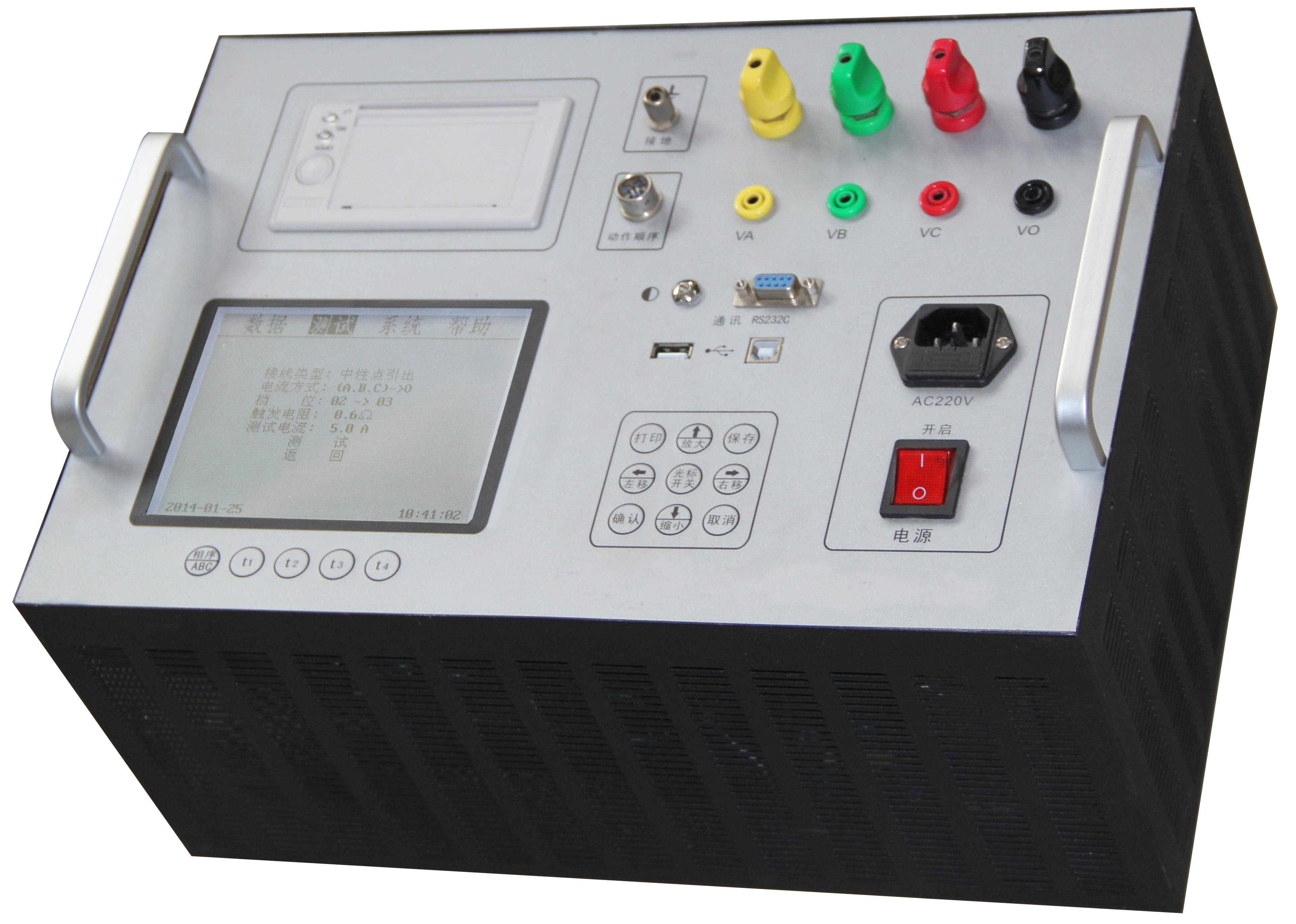 电力变压器有载分接开关参数综合测试仪使用指南(图1)